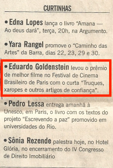 O Globo | mai. 2004